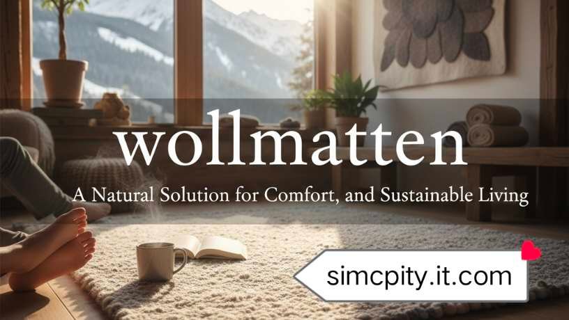 wollmatten: A Natural Solution for Comfort, Insulation, and Sustainable Living