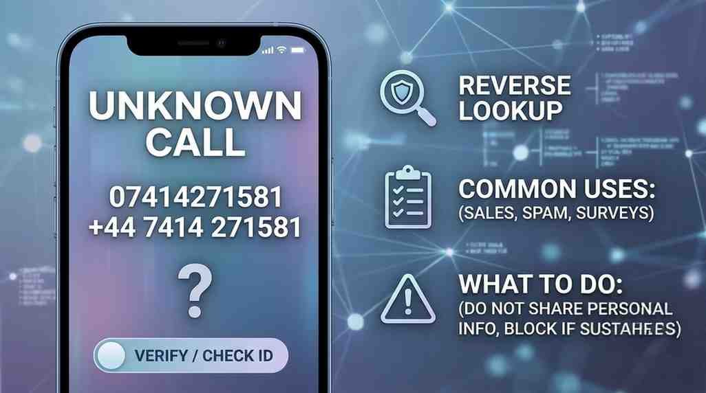 07414271581: Understanding Unknown Calls and What You Should Know